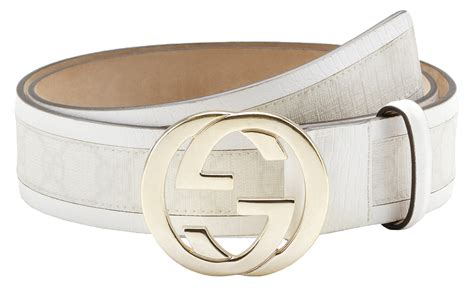 white gucci belt price